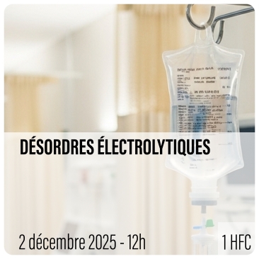 Désordres électrolytiques